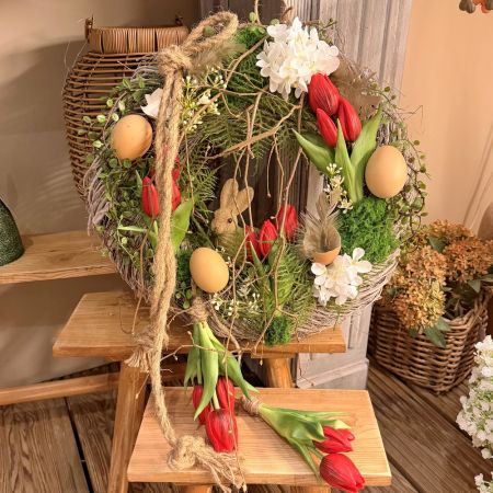 Wandkranz/Türkranz 'Frühlingszauber'