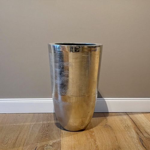 Vase GROS silber ca. 50 cm Vasen